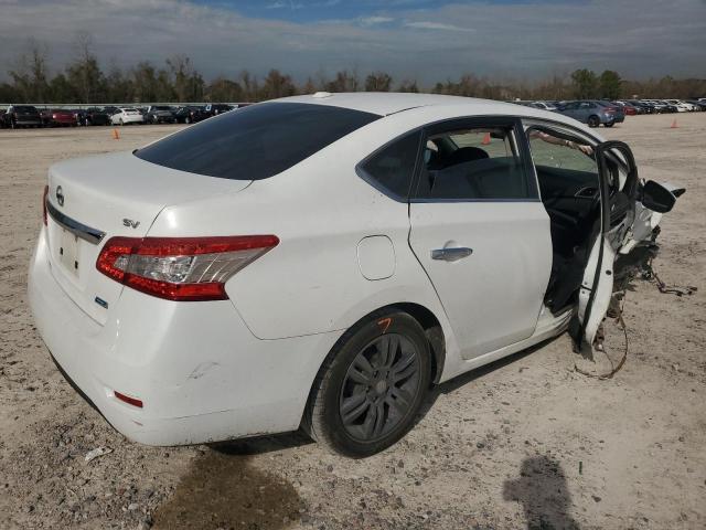 3N1AB7AP7EY259250 - 2014 NISSAN SENTRA S WHITE photo 3