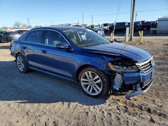 1VWCT7A32HC066286 - 2017 VOLKSWAGEN PASSAT SEL PREMIUM BLUE photo 4