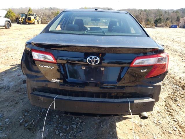 4T1BF1FK1CU202859 - 2012 TOYOTA CAMRY BASE BLACK photo 6