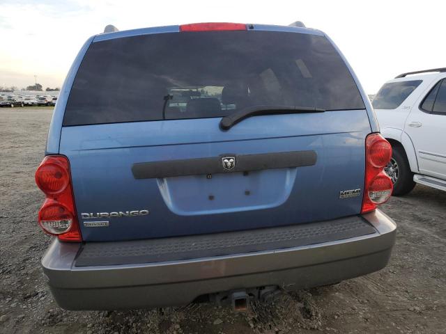 1D8HB68248F112283 - 2008 DODGE DURANGO ADVENTURER BLUE photo 6