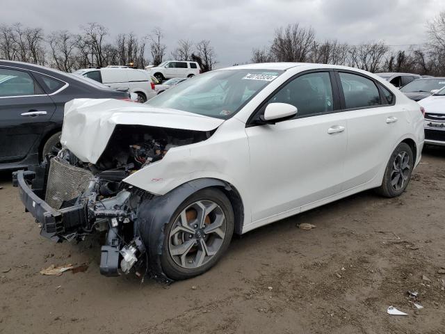 3KPF24AD6ME327836 - 2021 KIA FORTE FE WHITE photo 1