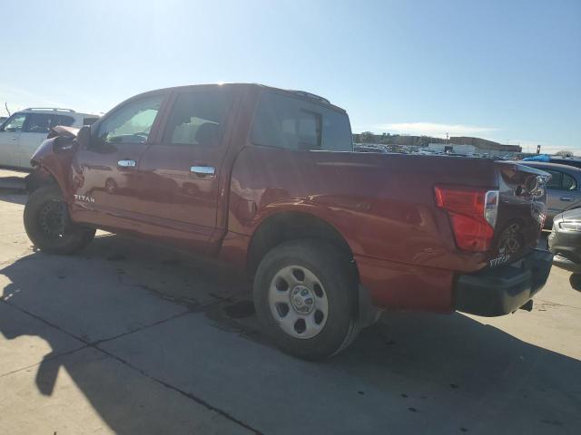 1N6AA1EK8JN534589 - 2018 NISSAN TITAN S RED photo 2