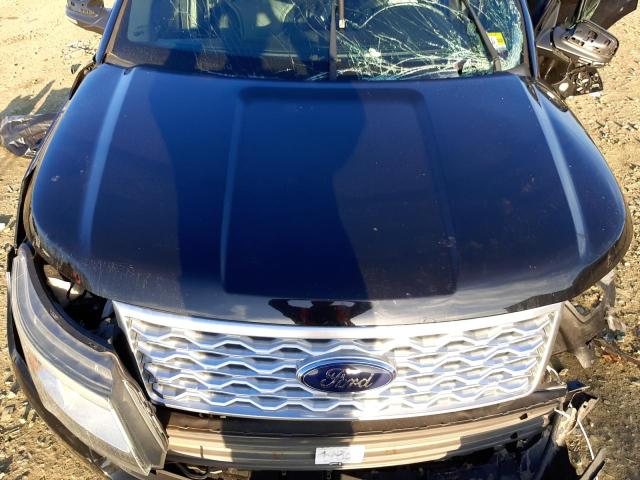 1FM5K8HT3GGB83470 - 2016 FORD EXPLORER PLATINUM BLACK photo 12