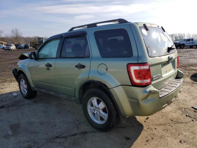 1FMCU931X8KB34844 - 2008 FORD ESCAPE XLT GREEN photo 2