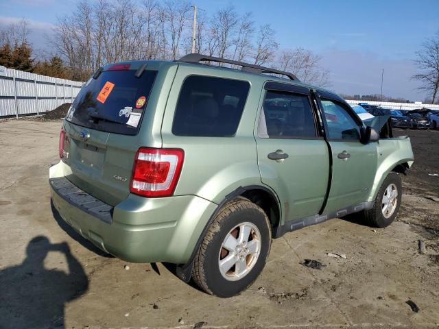 1FMCU931X8KB34844 - 2008 FORD ESCAPE XLT GREEN photo 3