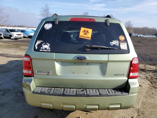 1FMCU931X8KB34844 - 2008 FORD ESCAPE XLT GREEN photo 6