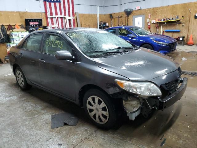 2T1BU40EX9C161233 - 2009 TOYOTA COROLLA BASE GRAY photo 4