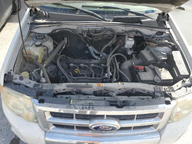 1FMCU0E71AKC82030 - 2010 FORD ESCAPE LIMITED WHITE photo 12