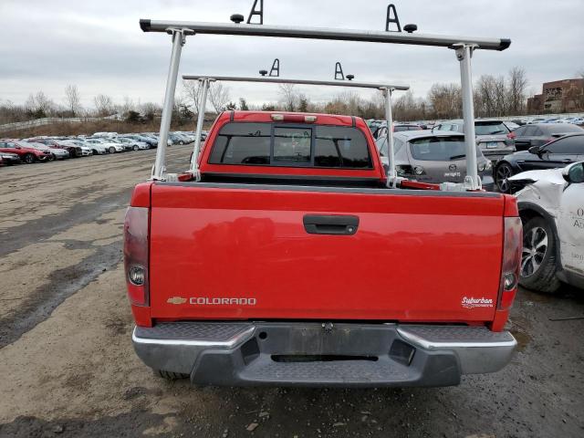 1GCDT196558150202 - 2005 CHEVROLET COLORADO RED photo 6