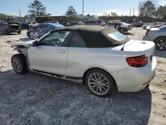 WBA1K9C55GV710922 - 2016 BMW 228 I SULEV WHITE photo 2