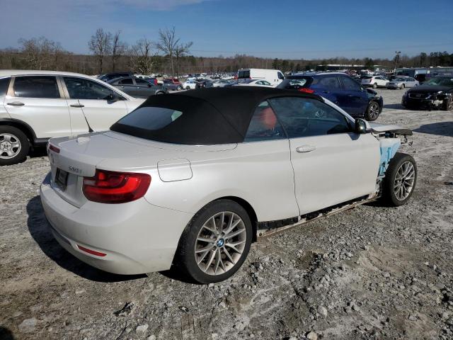 WBA1K9C55GV710922 - 2016 BMW 228 I SULEV WHITE photo 3