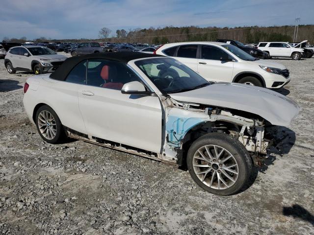 WBA1K9C55GV710922 - 2016 BMW 228 I SULEV WHITE photo 4