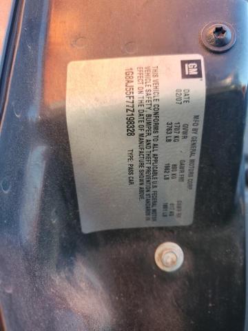 1G8AJ55F77Z198328 - 2007 SATURN ION LEVEL 2 Grafit foto 12