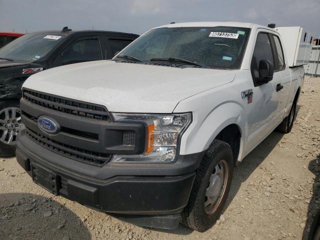 1FTEX1C55JKE03833 - 2018 FORD F150 SUPER CAB WHITE photo 1