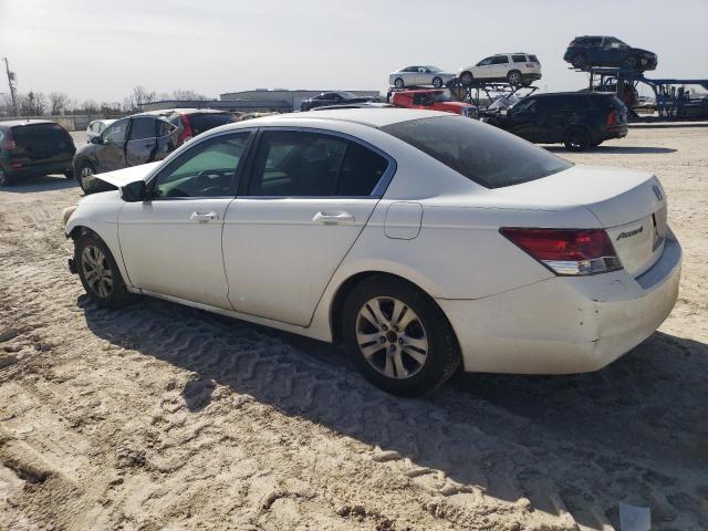 JHMCP26418C050879 - 2008 HONDA ACCORD LXP WHITE photo 2