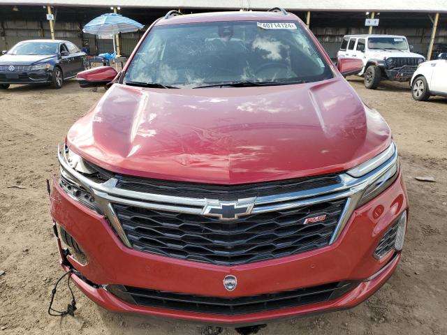 2GNAXMEV2N6139676 - 2022 CHEVROLET EQUINOX RS RED photo 5