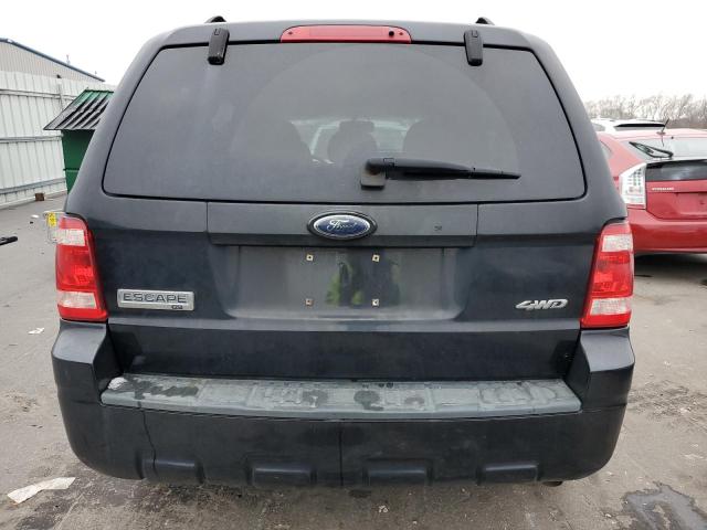 1FMCU93G49KB10285 - 2009 FORD ESCAPE XLT BLACK photo 6