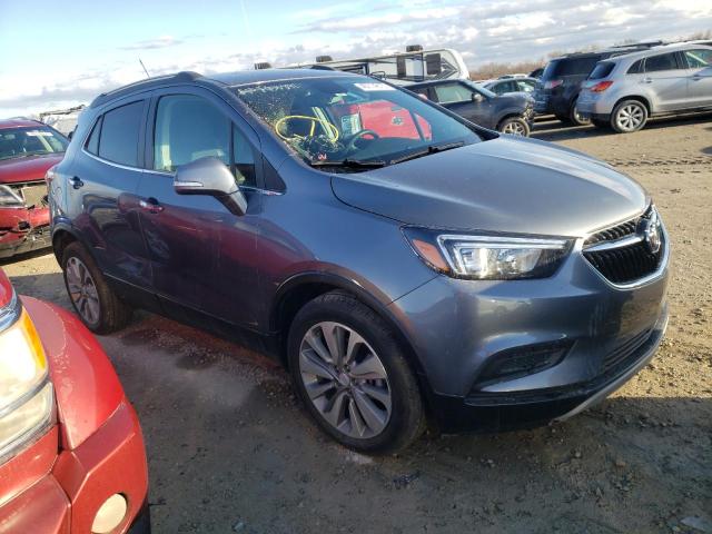 KL4CJASB4KB782187 - 2019 BUICK ENCORE PREFERRED Сұр фото 4