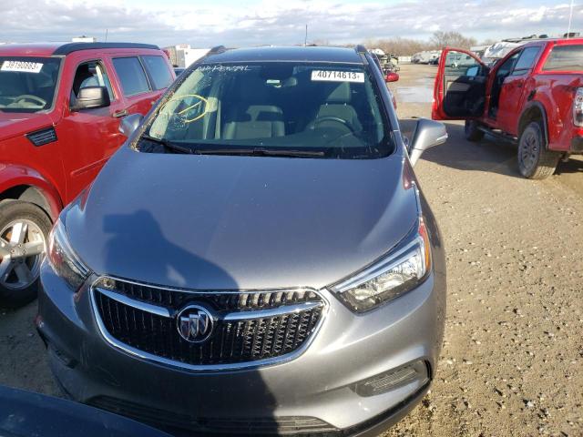 KL4CJASB4KB782187 - 2019 BUICK ENCORE PREFERRED Сұр фото 5