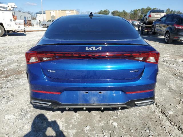 5XXG64J24NG084656 - 2022 KIA K5 GT LINE BLUE photo 6