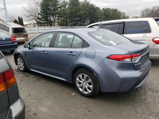 5YFEPMAE1NP375847 - 2022 TOYOTA COROLLA LE BLUE photo 2