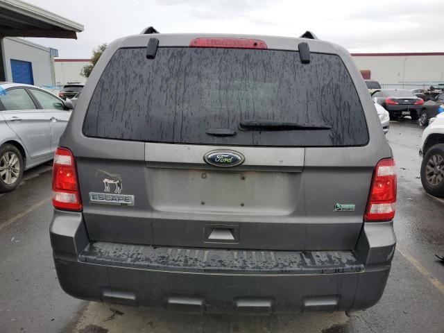 1FMCU9DG4CKA26585 - 2012 FORD ESCAPE XLT GRAY photo 6