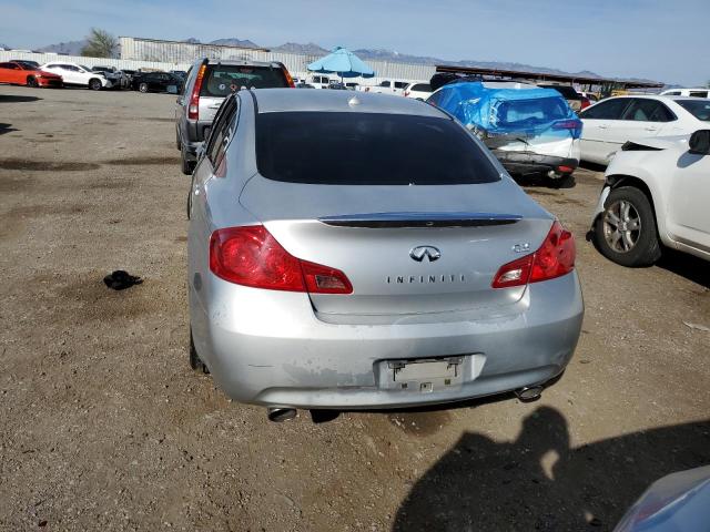 JNKBV61E68M211309 - 2008 INFINITI G35 SILVER photo 6