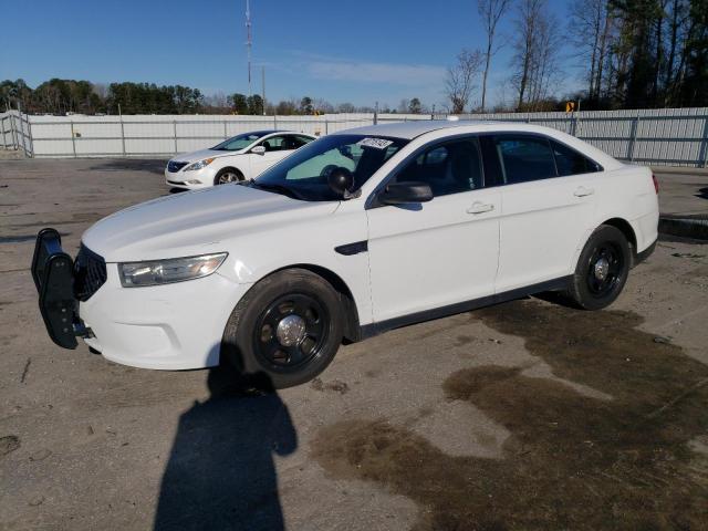 1FAHP2L88DG124659 - 2013 FORD TAURUS POLICE INTERCEPTOR WHITE photo 1