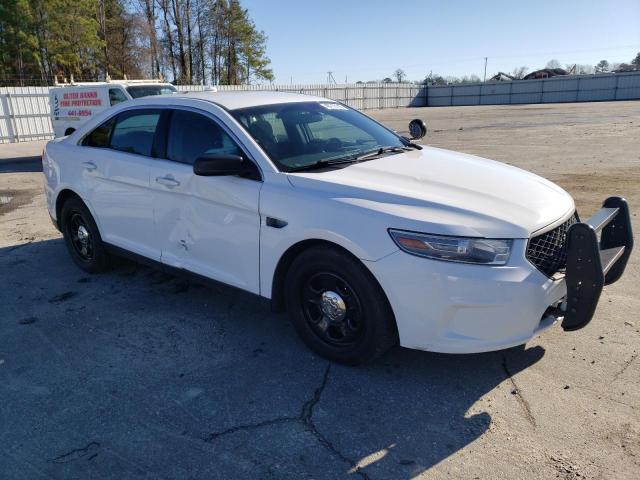 1FAHP2L88DG124659 - 2013 FORD TAURUS POLICE INTERCEPTOR WHITE photo 4