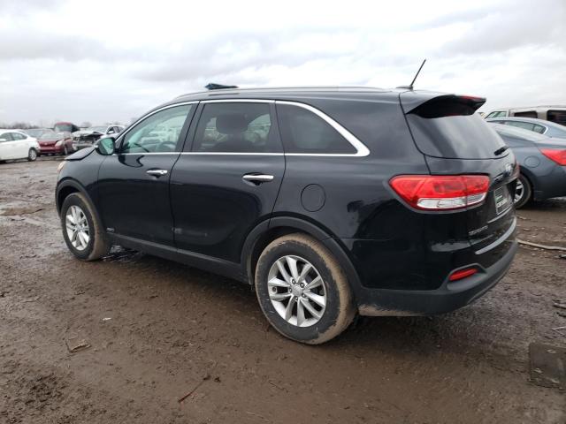 5XYPGDA33GG169119 - 2016 KIA SORENTO LX BLACK photo 2