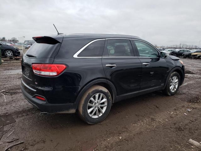 5XYPGDA33GG169119 - 2016 KIA SORENTO LX BLACK photo 3