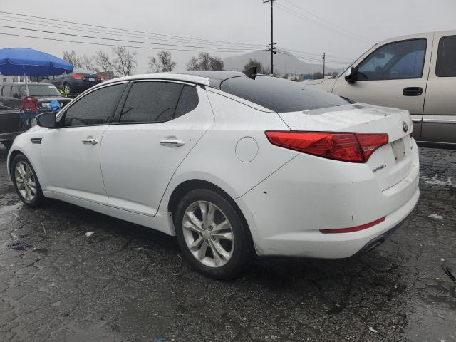 5XXGN4A7XDG164623 - 2013 KIA OPTIMA EX WHITE photo 2