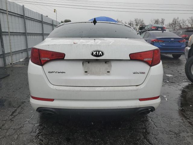 5XXGN4A7XDG164623 - 2013 KIA OPTIMA EX WHITE photo 6