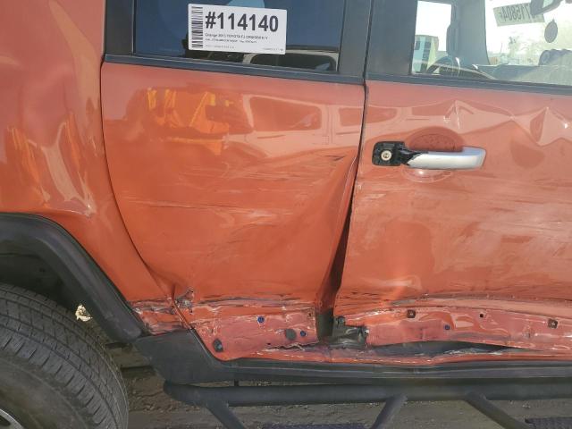 JTEBU4BF0DK164425 - 2013 TOYOTA FJ CRUISER ORANGE photo 11