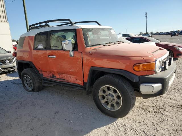 JTEBU4BF0DK164425 - 2013 TOYOTA FJ CRUISER ORANGE photo 4