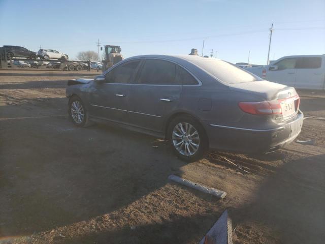 KMHFC4DF0BA530534 - 2011 HYUNDAI AZERA GLS GRAY photo 2