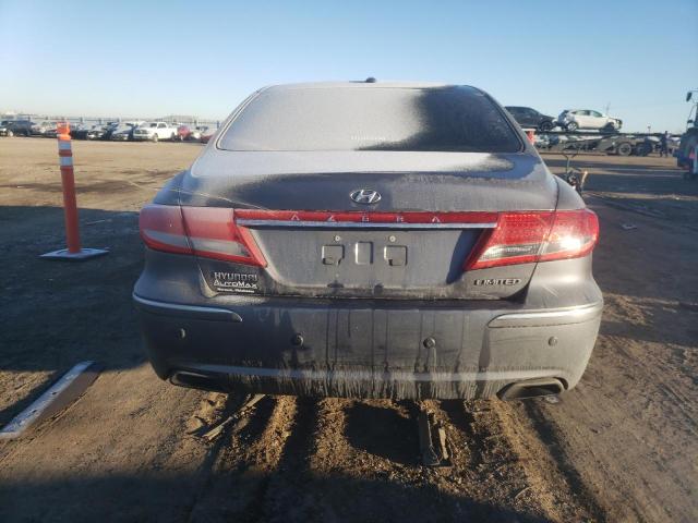 KMHFC4DF0BA530534 - 2011 HYUNDAI AZERA GLS GRAY photo 6