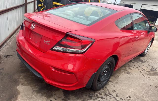 2HGFG3B55EH503821 - 2014 HONDA CIVIC LX RED photo 4