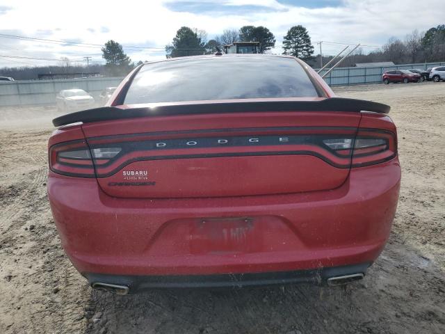 2C3CDXBG8GH247670 - 2016 DODGE CHARGER SE RED photo 6