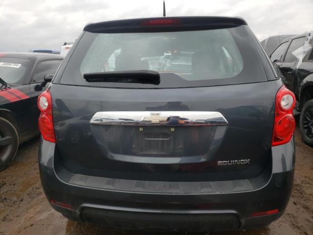 2GNALBEC2B1196435 - 2011 CHEVROLET EQUINOX LS GRAY photo 6