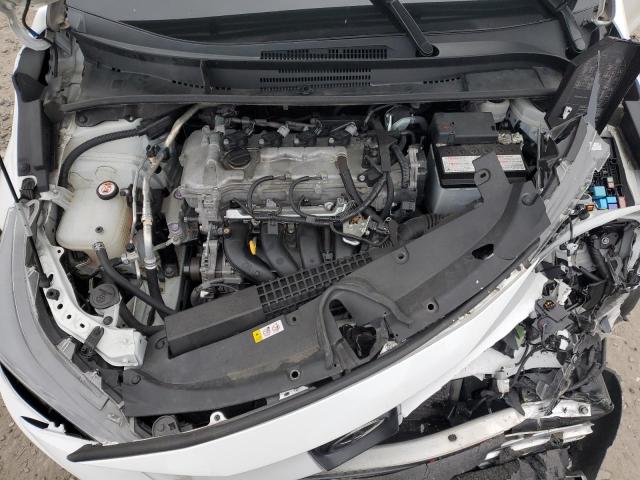 5YFEPMAE8MP258684 - 2021 TOYOTA COROLLA LE WHITE photo 11