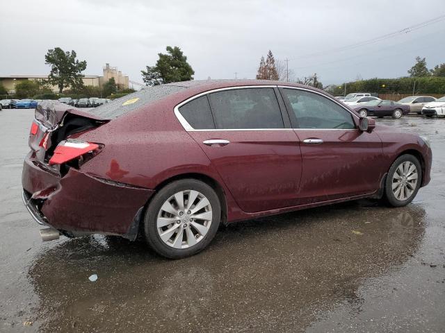 1HGCR2F7XFA103577 - 2015 HONDA ACCORD EX BURGUNDY photo 3