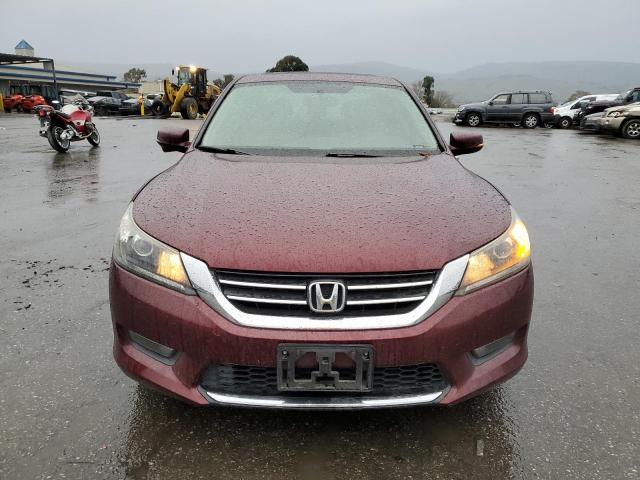 1HGCR2F7XFA103577 - 2015 HONDA ACCORD EX BURGUNDY photo 5