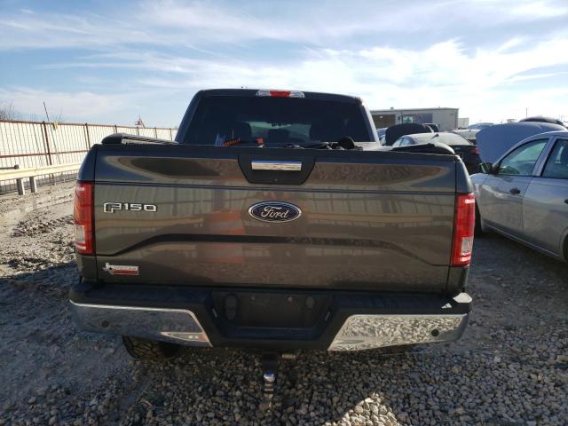 1FTEW1EP3FKD47738 - 2015 FORD F150 SUPERCREW GRAY photo 6