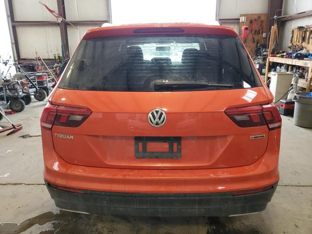 3VV0B7AX5KM103723 - 2019 VOLKSWAGEN TIGUAN S ORANGE photo 6