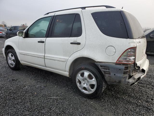 4JGAB57EX3A442467 - 2003 MERCEDES-BENZ ML 350 WHITE photo 2