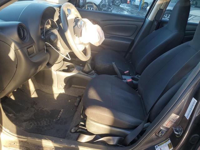 3N1CN7AP7FL803292 - 2015 NISSAN VERSA S GRAY photo 7