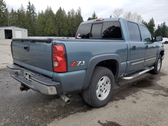 2GCEK13T461200565 - 2006 CHEVROLET SILVERADO K1500 BLUE photo 3