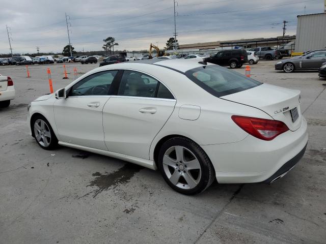 WDDSJ4EB0HN458911 - 2017 MERCEDES-BENZ CLA 250 WHITE photo 2