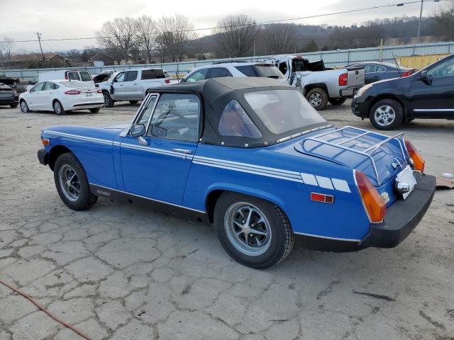 GAN6UH188860G - 1977 MG MIDGET BLUE photo 2